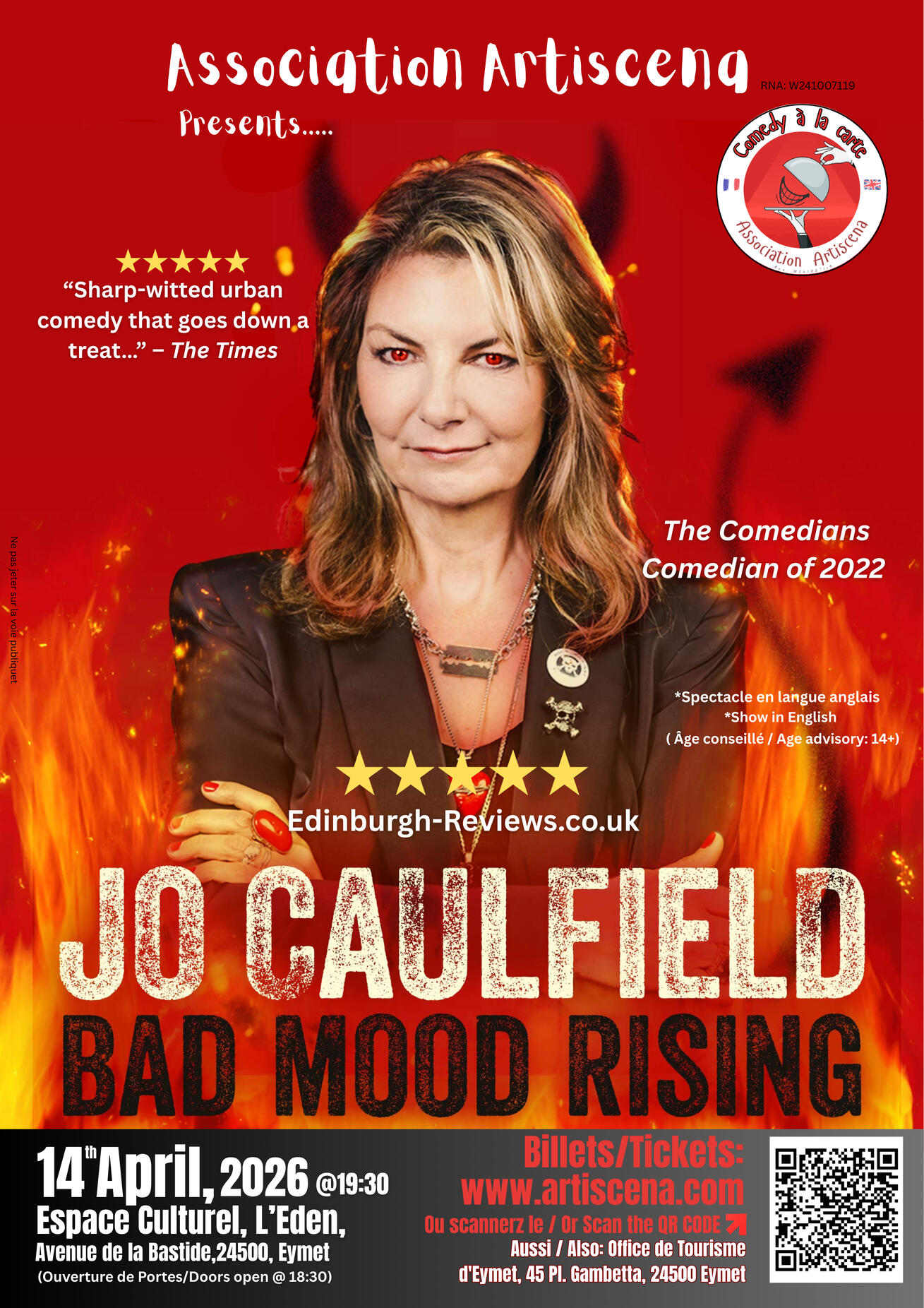 Next Performance Jo Caulfield