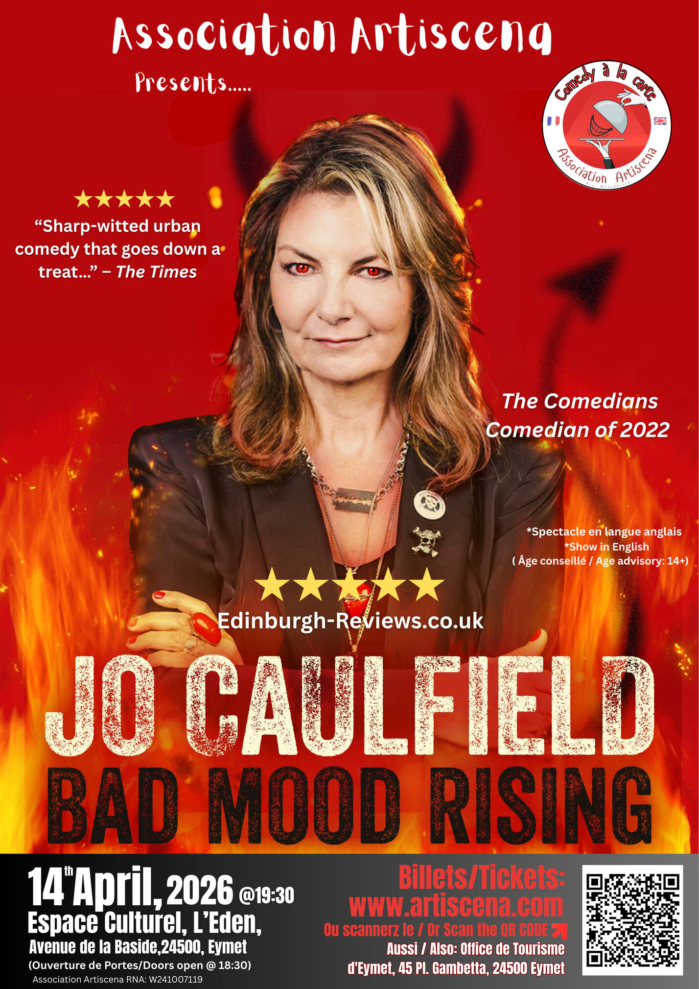 Next Performance Jo Caulfield